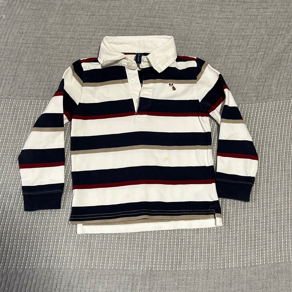 Janie and Jack Rugby Shirt Size 3